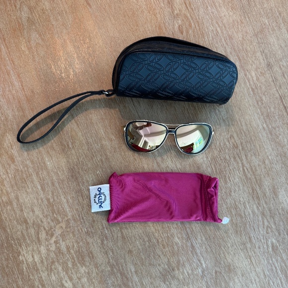 OAKLEY Split Time Polarized Women's Sunglasses OO4129 - Picture 1 of 4